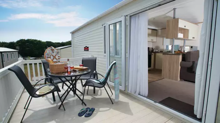 Shorefield Country Holiday Park Caravan